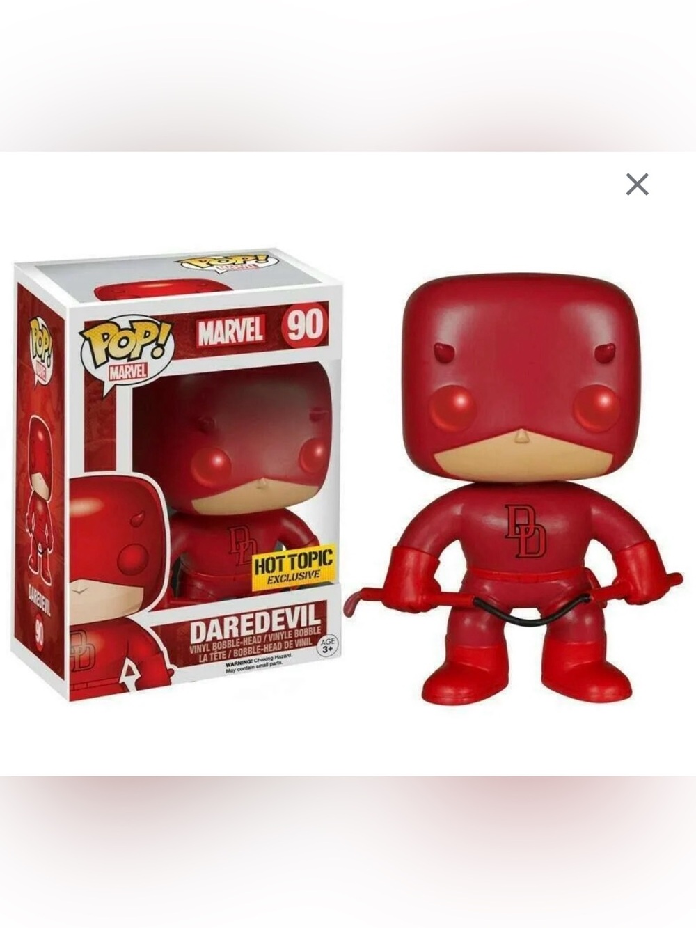 Funko Pop Marvel Daredevil Hot Topic Exclusive #90